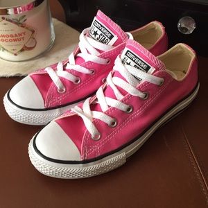 Pink Converse Size 1 1/2